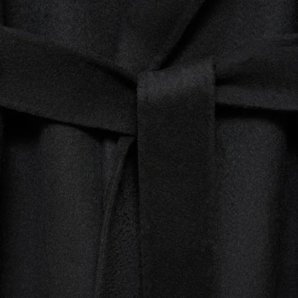 Women’s Mango Wool Blend Wrap Coat XXS - Picture 2 of 3